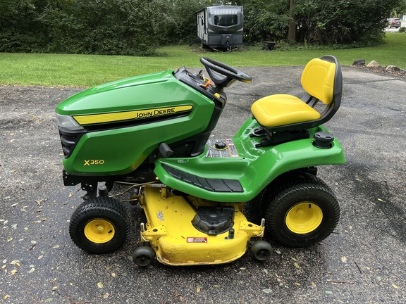 Used 2021 John Deere X350 Lawn & Garden Tractors at Koenig Equipment in Germantown, OH - Photo1