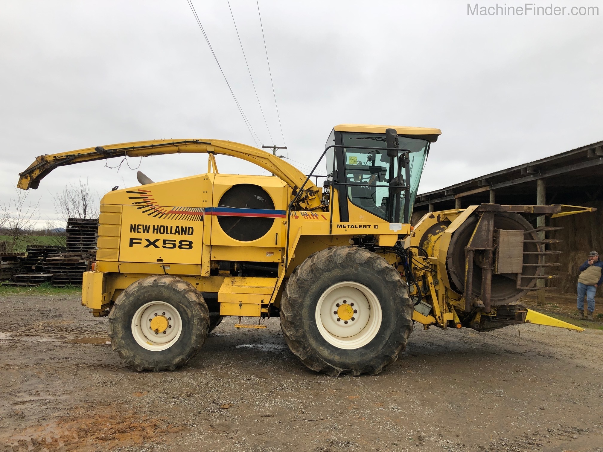 2002 New Holland FX58 Image 1