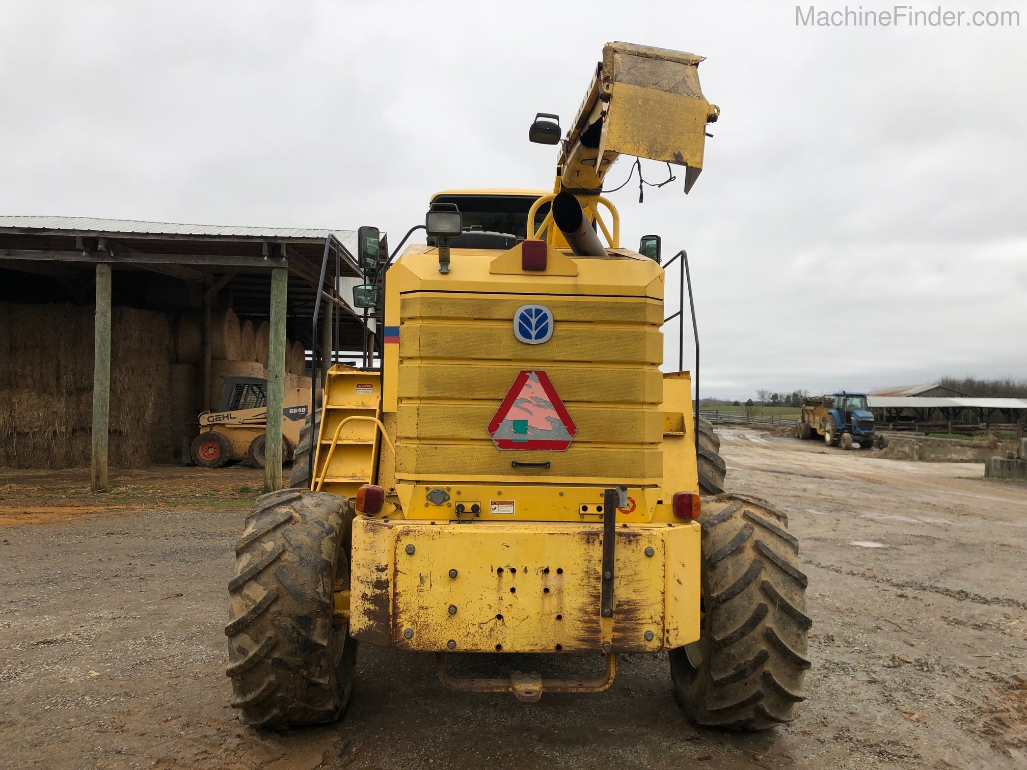 2002 New Holland FX58 Image 8