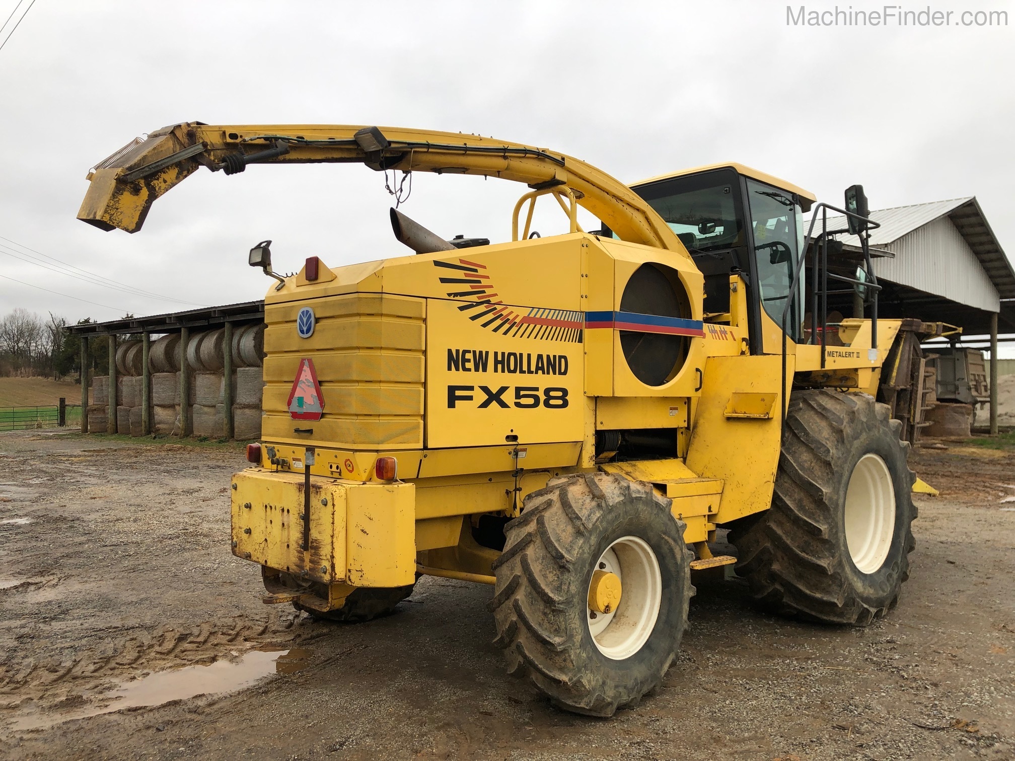 2002 New Holland FX58 Image 9