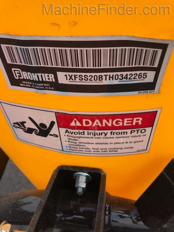 2018 Frontier SS2036B POLY SPREADER Image 3