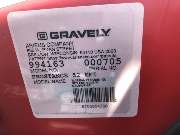 Photo of 2023 Gravely Pro-Stance 52