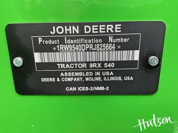 Photo of 2024 John Deere 9RX 540