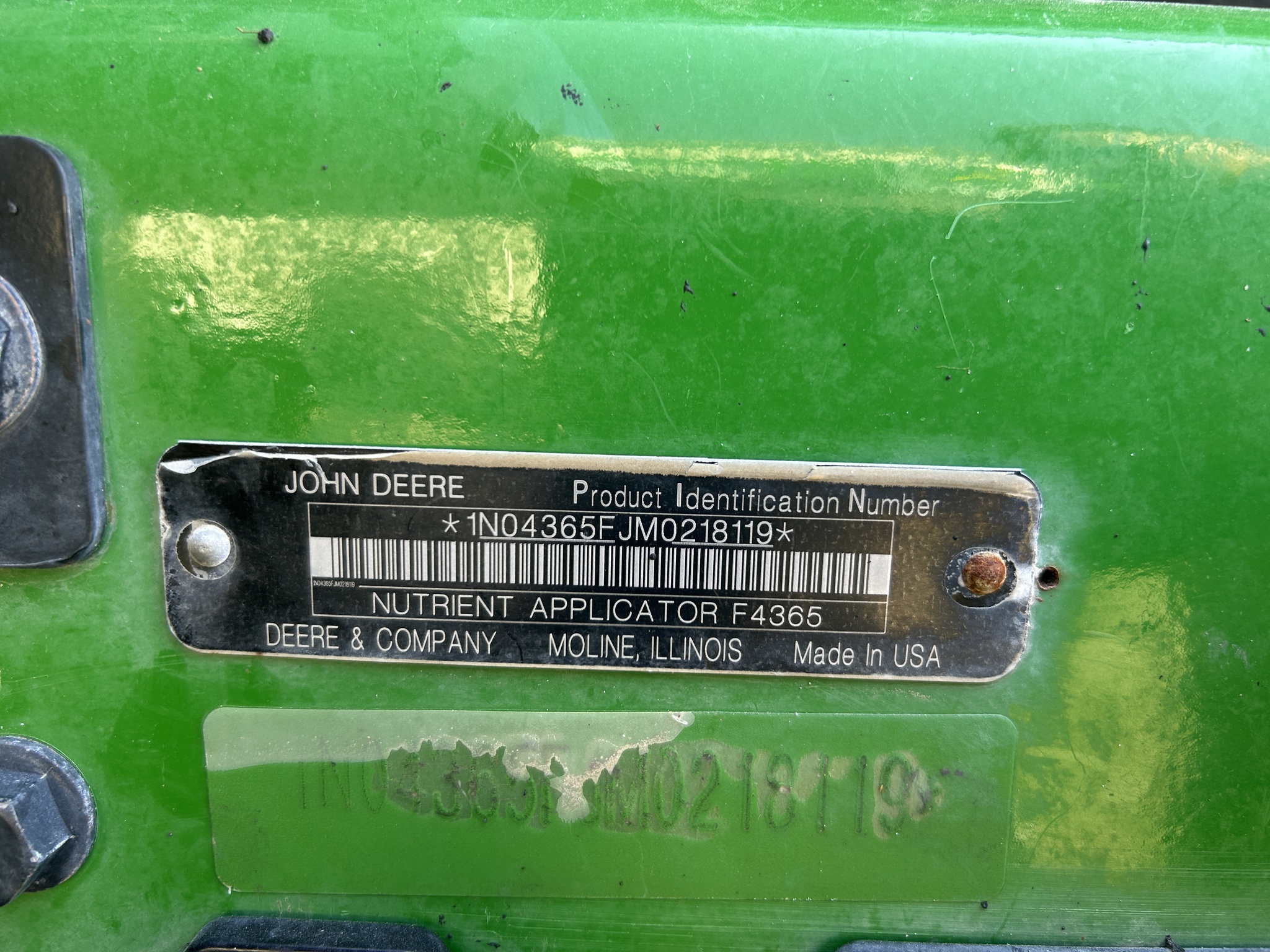  2021 John Deere F4365 at Heritage Tractor in Adrian, MO