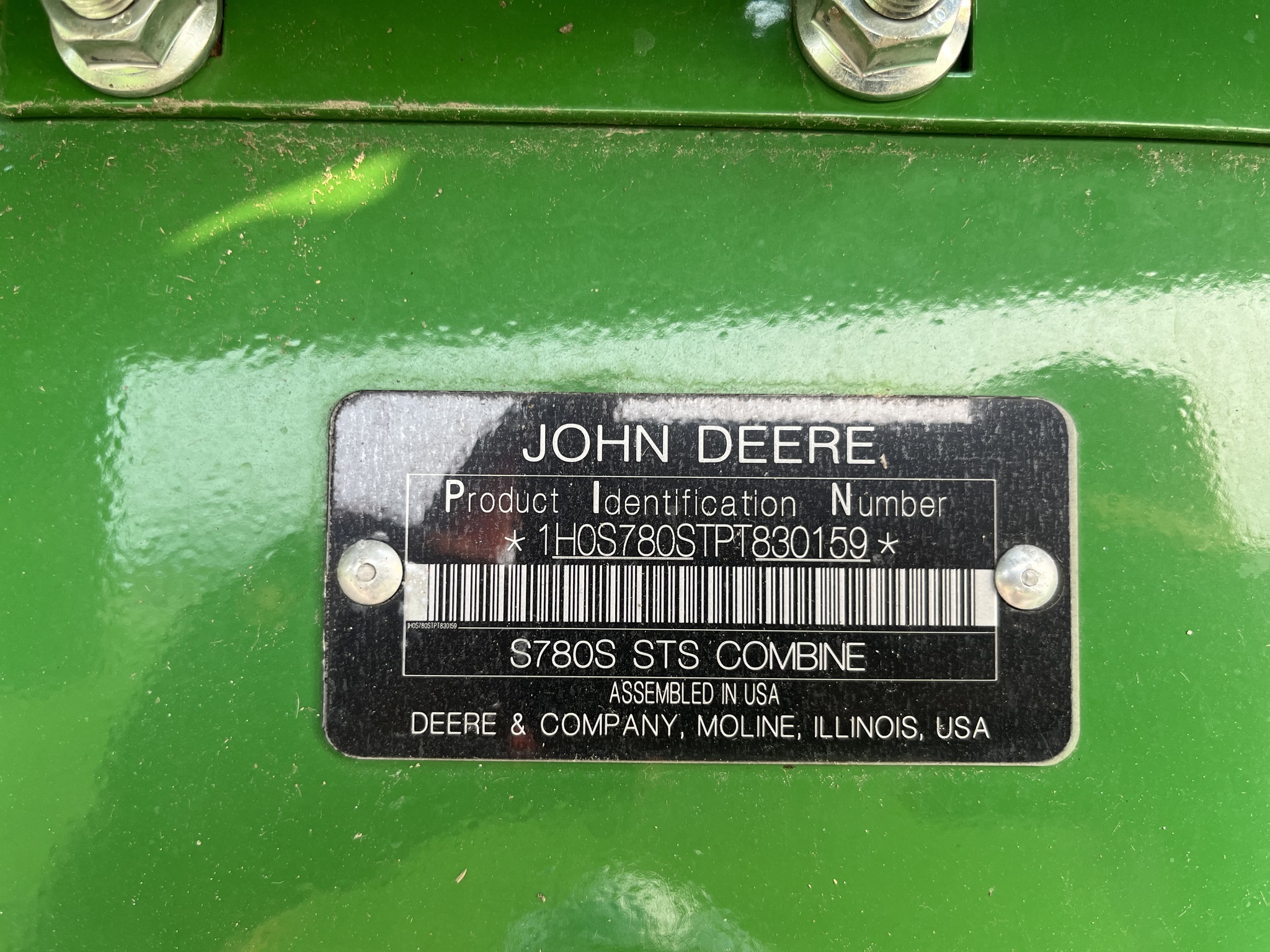 2024 John Deere S780 Image 10