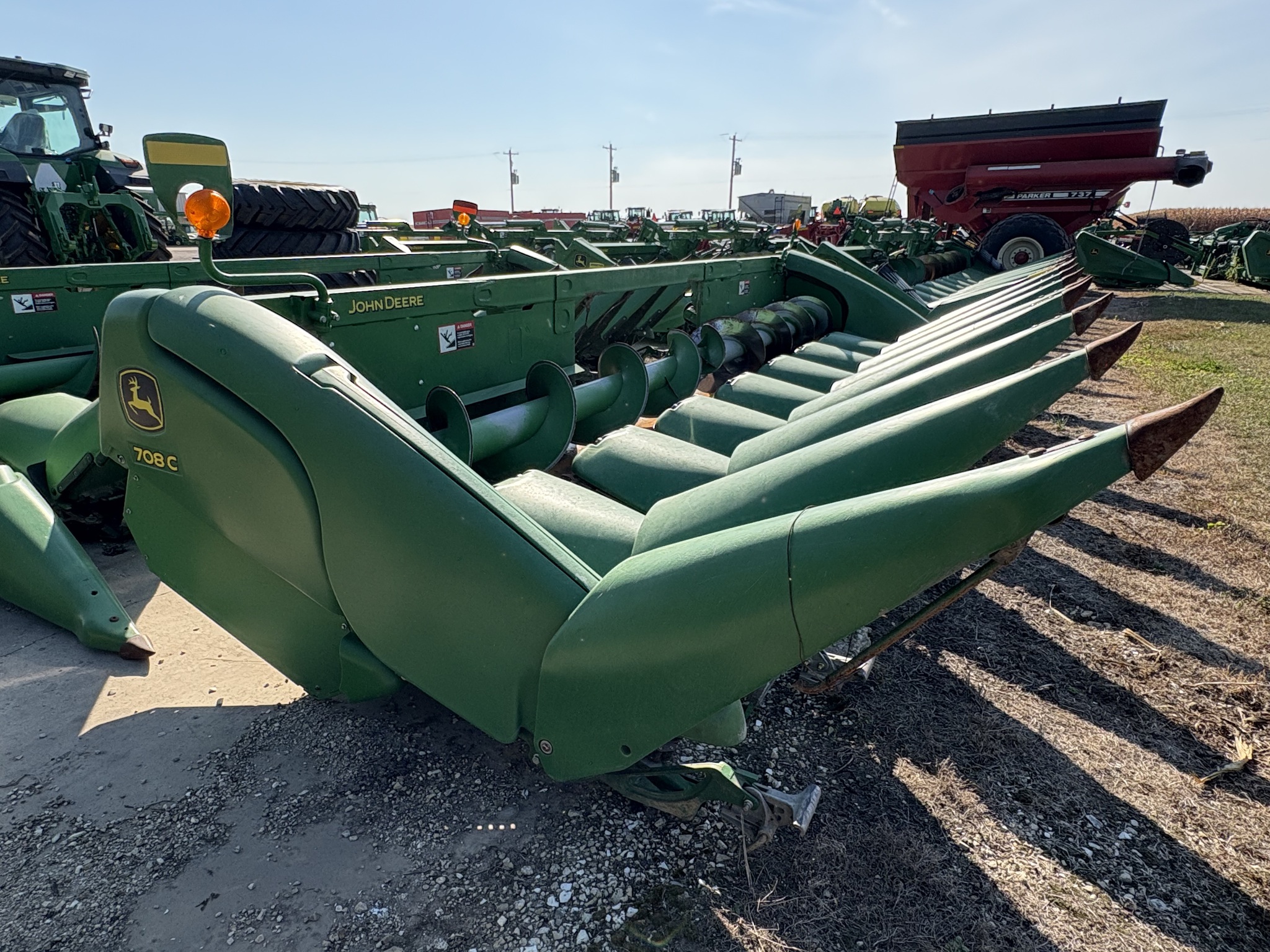 2020 John Deere 708C at Heritage Tractor in Brimfield, IL