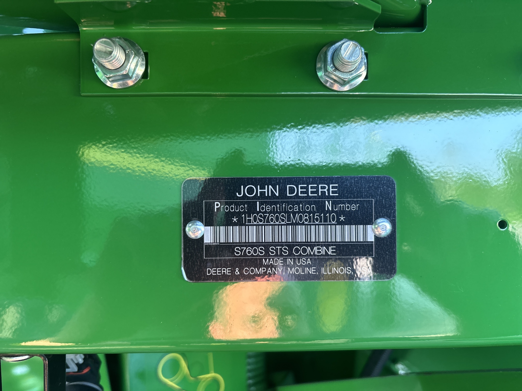 2021 John Deere S760 Image 14
