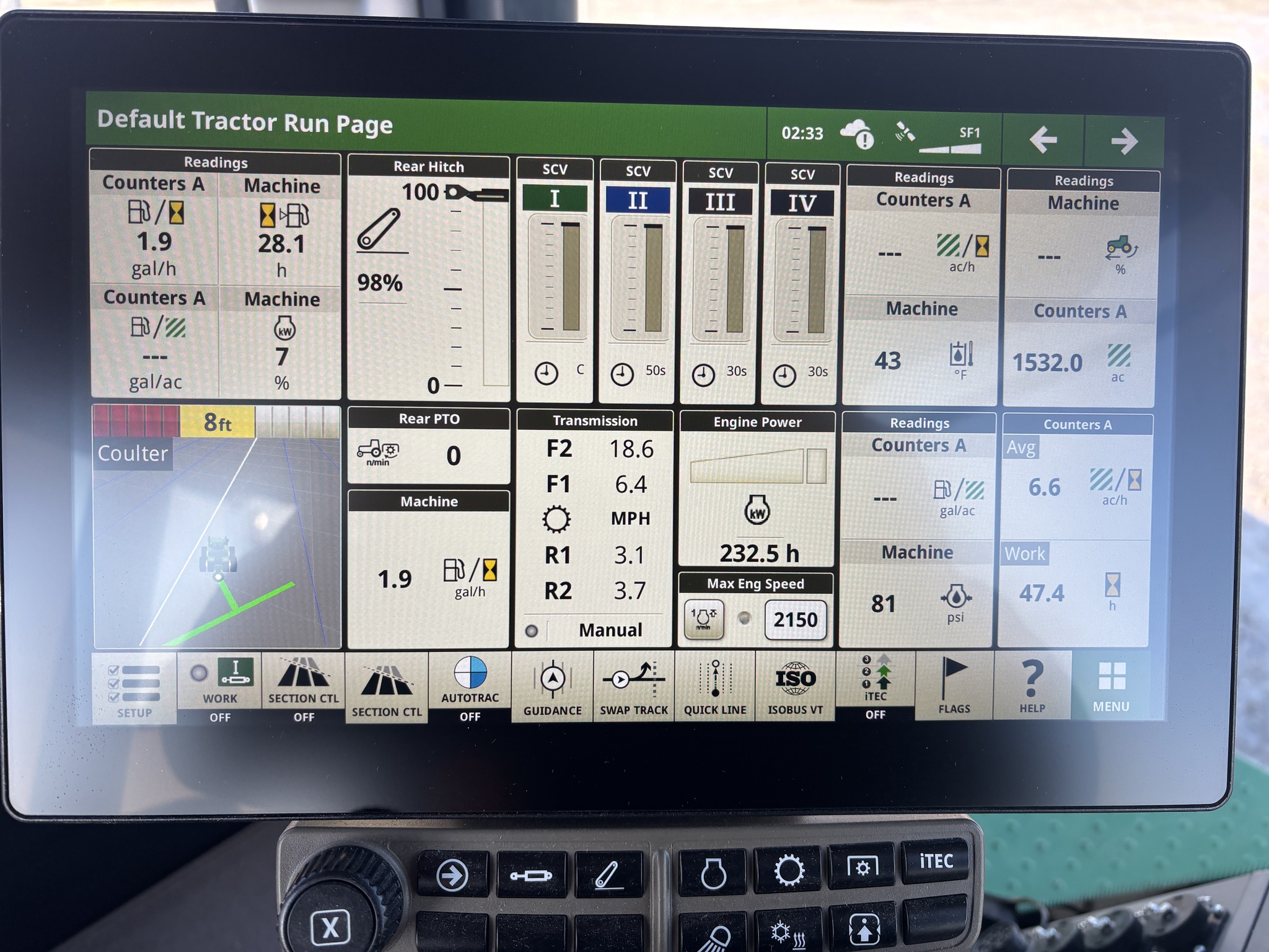 Used 2024 John Deere 9R 440 Articulated 4WD Tractors at Koenig Equipment in Greensburg, IN - PhotoXL25