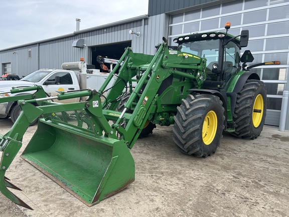 Used 2023 John Deere 6R 195 Row Crop Tractors at Horizon Ag & Turf in Wetaskiwin, AB - Photo2