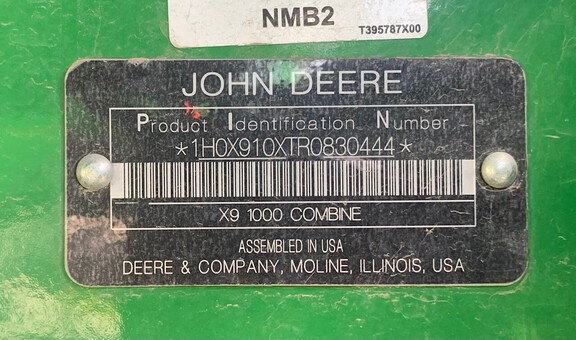 2024 John Deere X9 1000