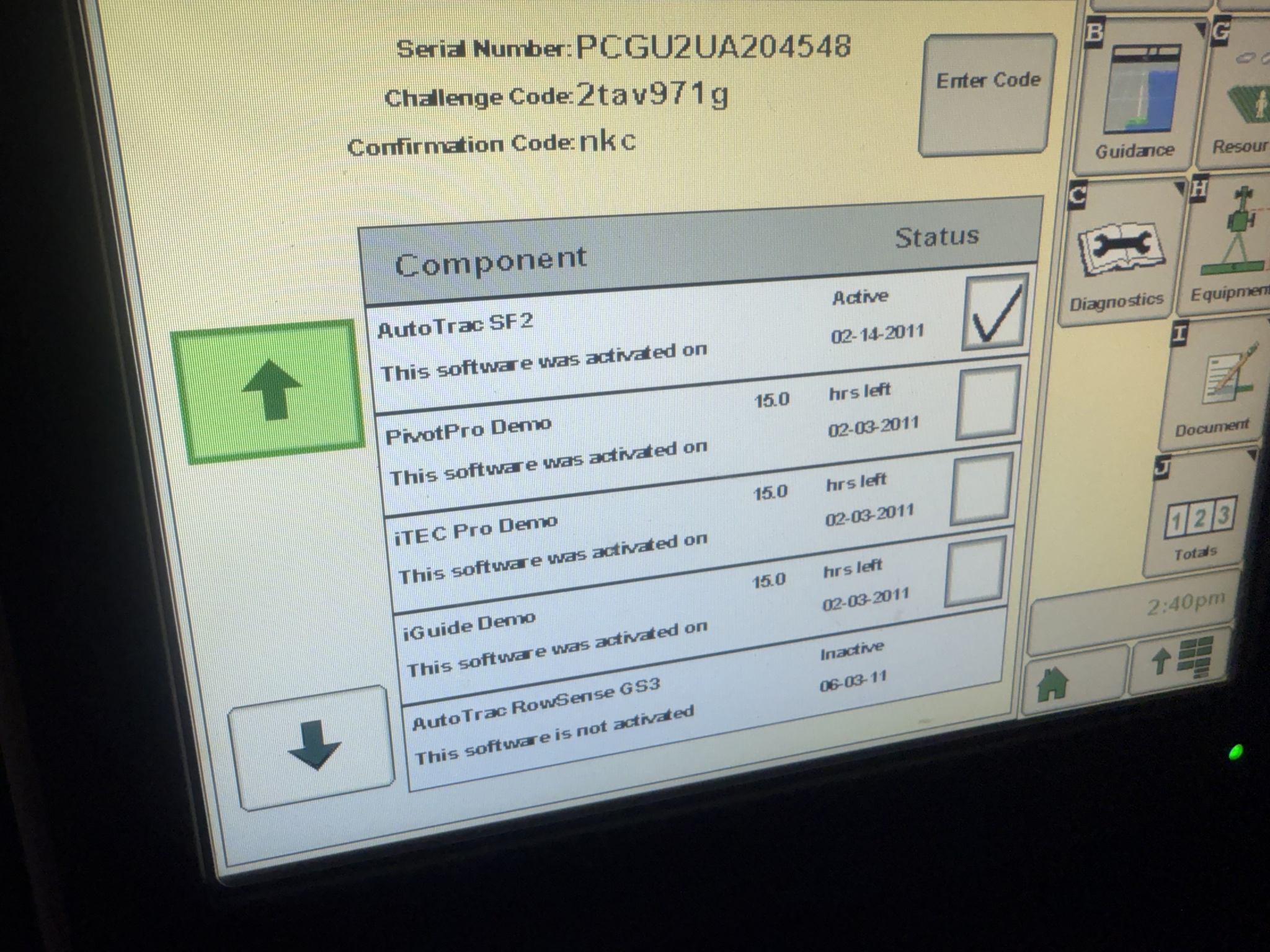 2011 John Deere 2630 Image 2