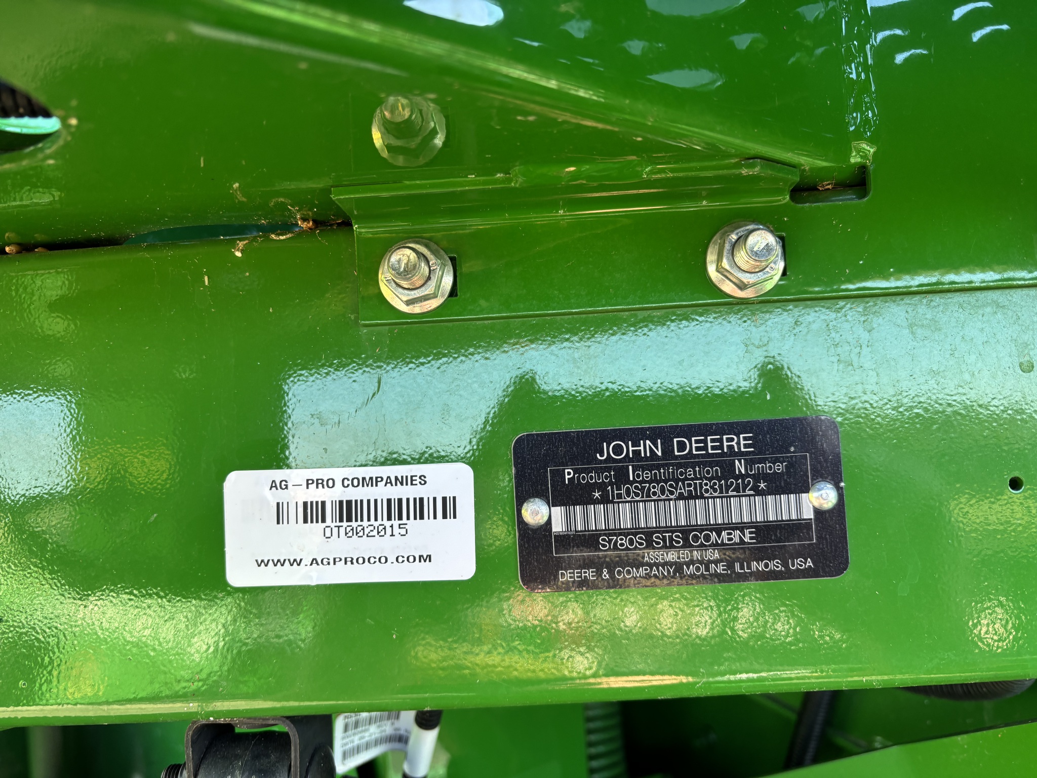 2024 John Deere S780 Image 5