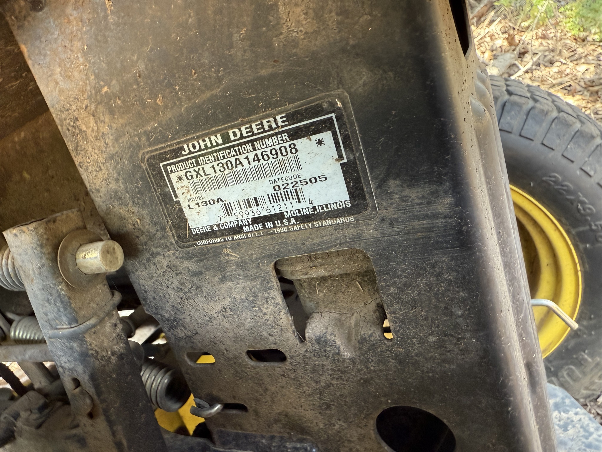 2005 John Deere L130 Image 7