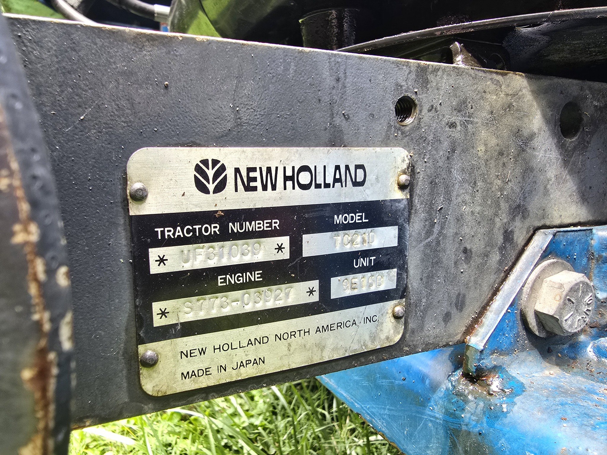 1999 New Holland TC21 Image 15