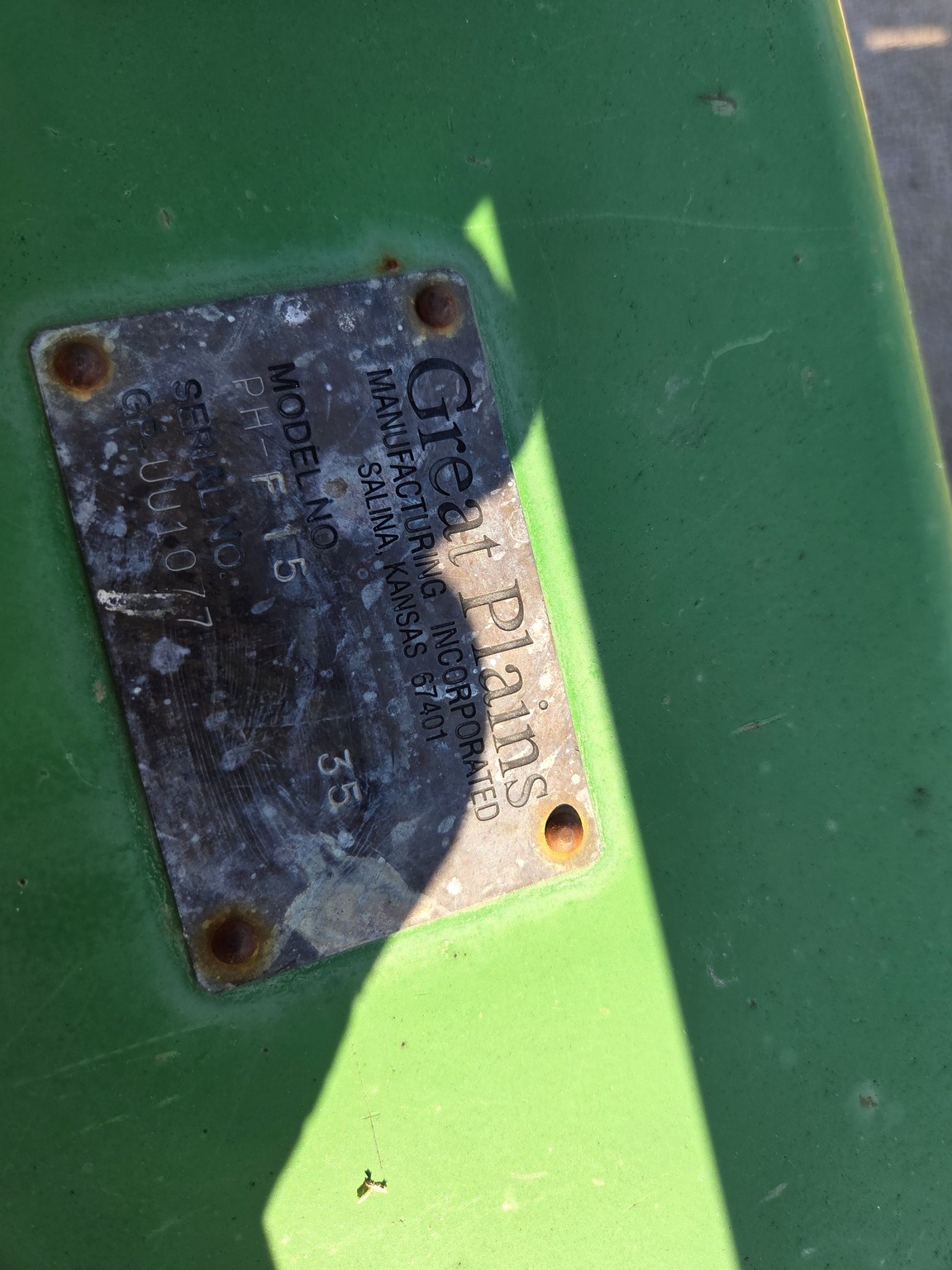 2001 Great Plains 1500 Image 10