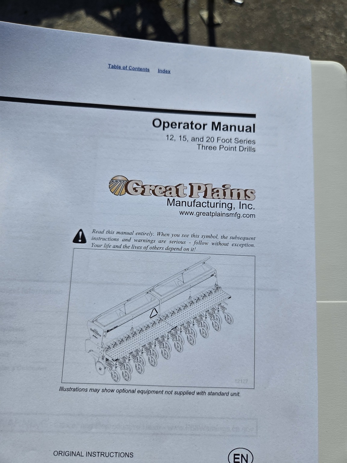 2001 Great Plains 1500 Image 17