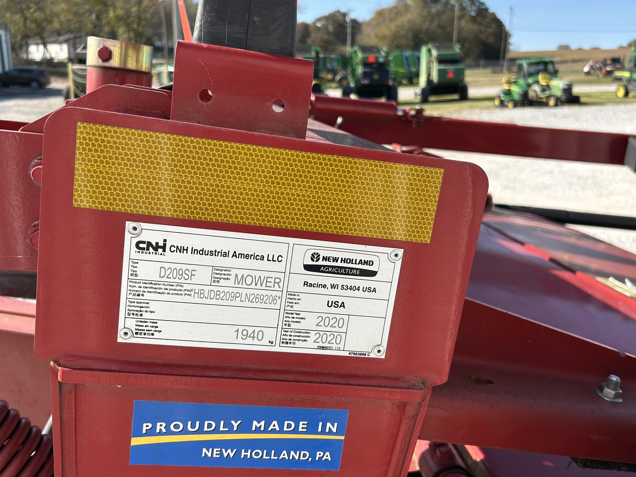  2020 New Holland 209 at Heritage Tractor in Harrison, AR