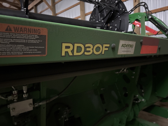 Used 2021 John Deere RD30F Combine Platforms at Koenig Equipment in Greenville, OH - Photo15