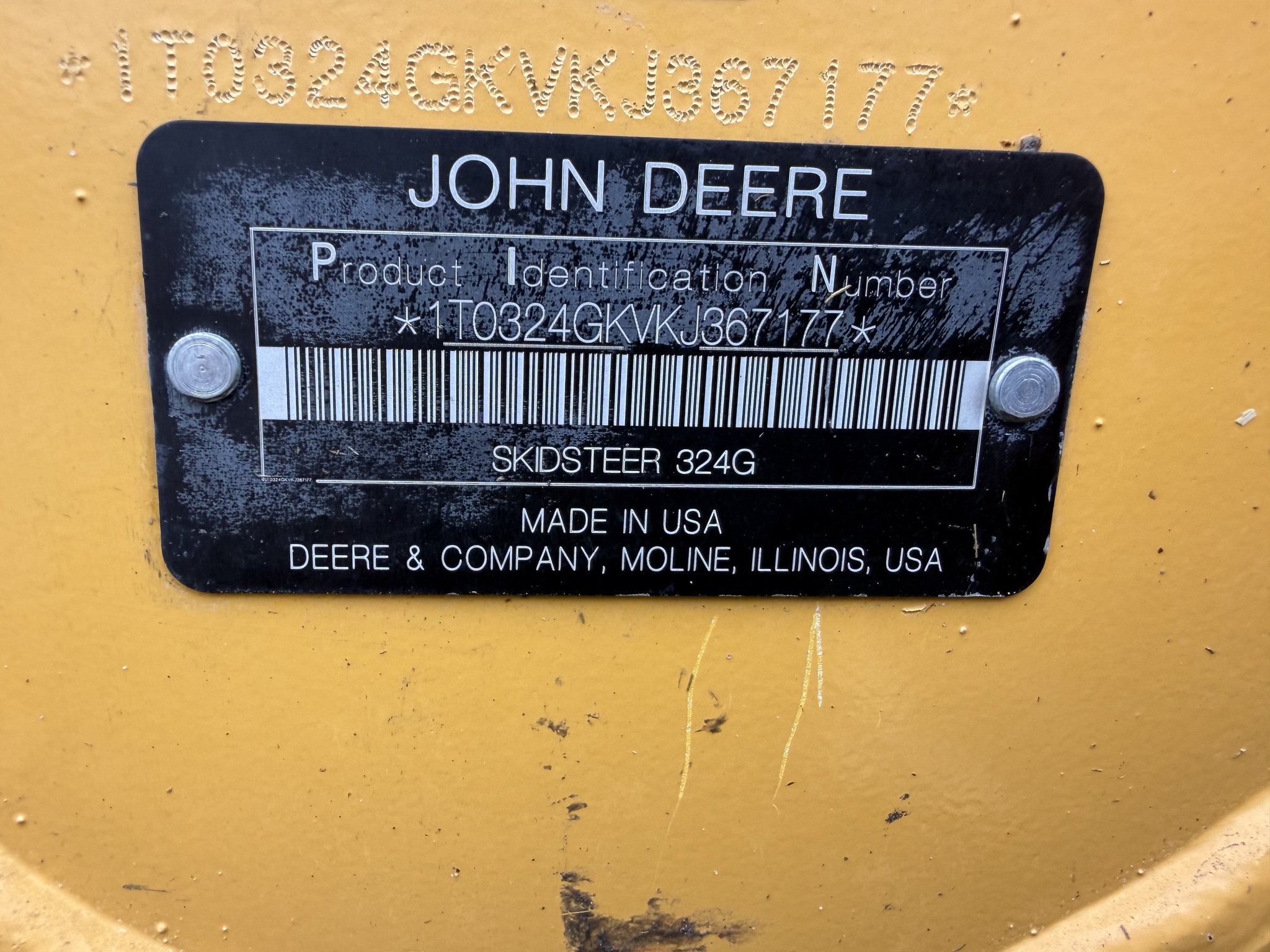 2020 John Deere 324G Image 13