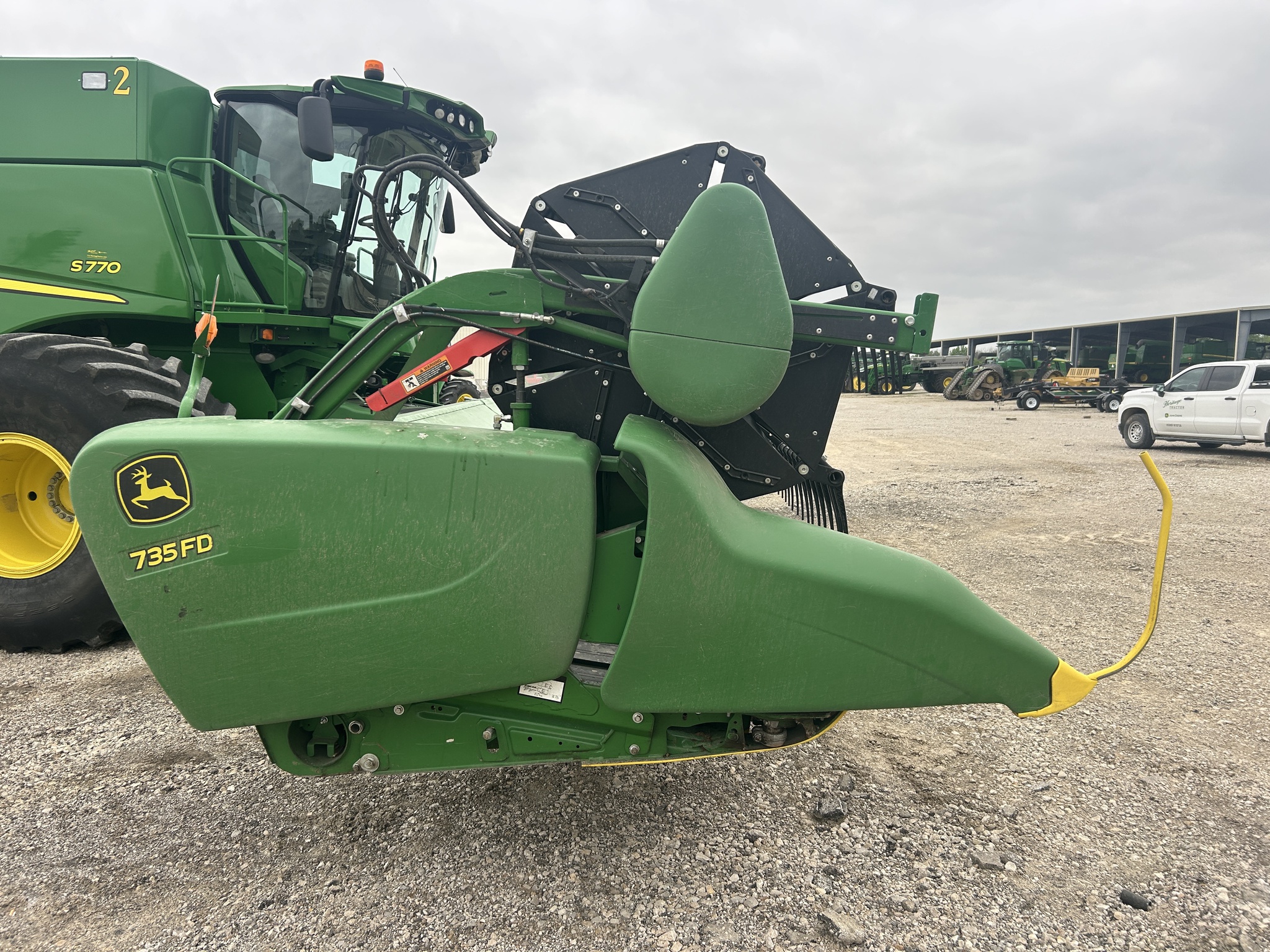  2020 John Deere 735FD at Heritage Tractor in Adrian, MO