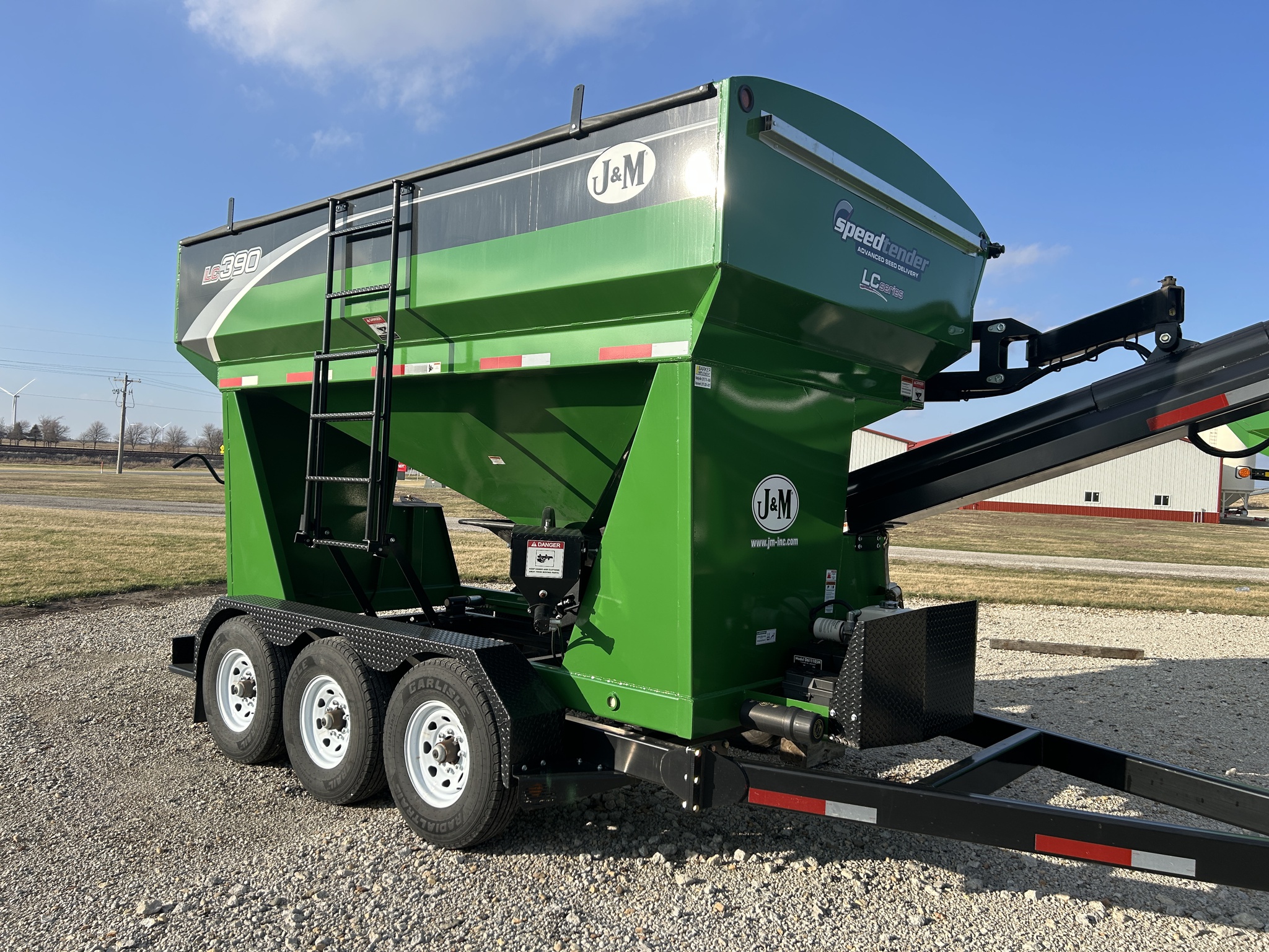  2023 J&M LC390 at Heritage Tractor in Lexington, IL
