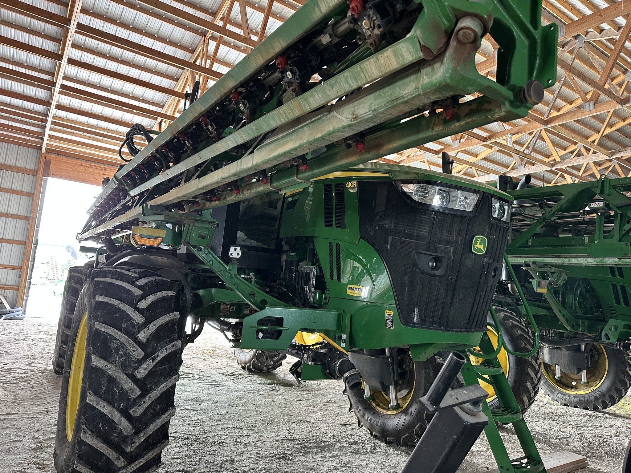  2022 John Deere 410R at Heritage Tractor in Galesburg, IL