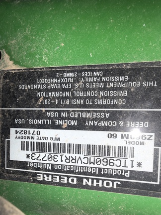 Photo of 2024 John Deere Z960M