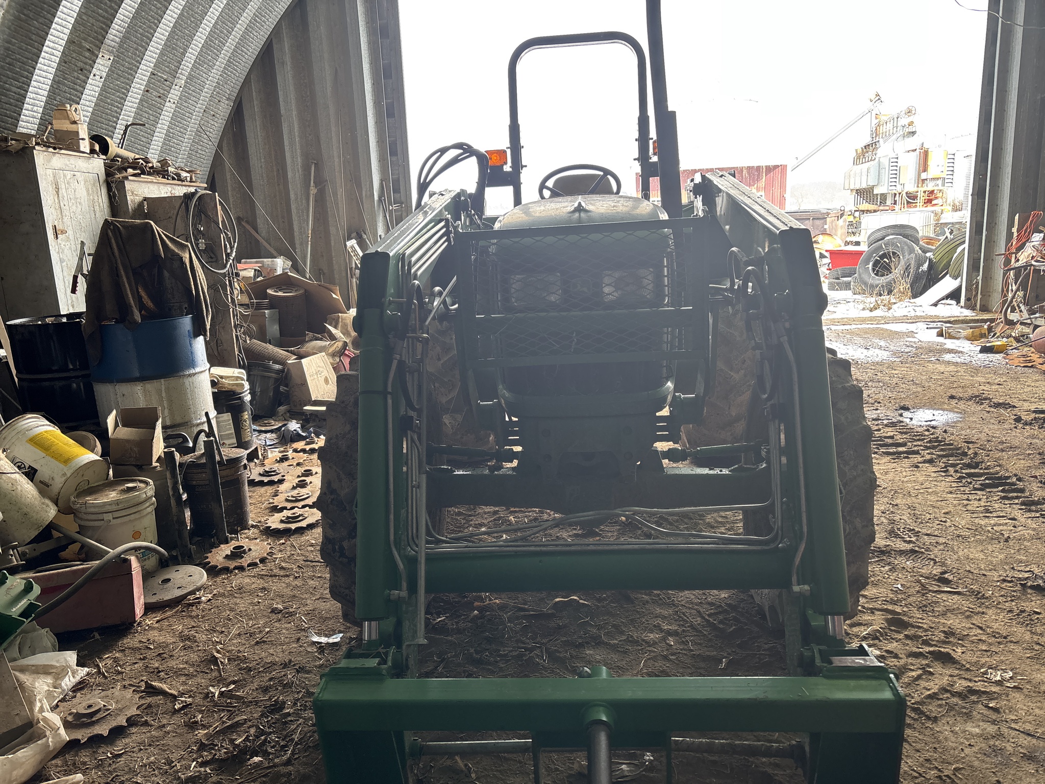 Used 2011 John Deere 5055E Utility Tractors at Koenig Equipment in Urbana, OH - PhotoXL3