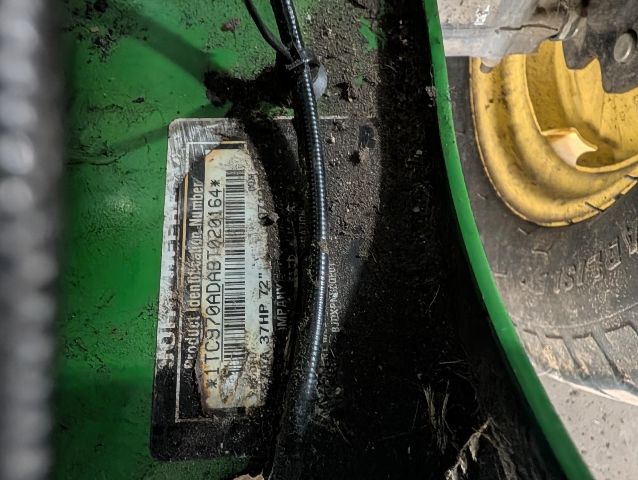 2011 John Deere Z970A Image 5