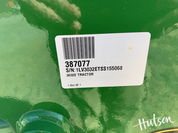 Photo of 2025 John Deere 3032E