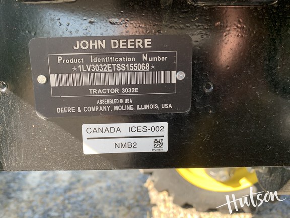 Photo of 2025 John Deere 3032E