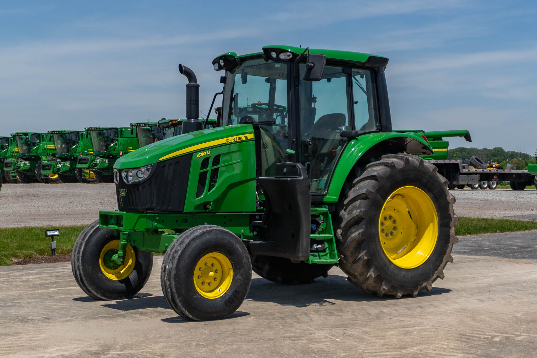 Used 2025 John Deere 6110M Utility Tractors at Koenig Equipment in Anna, OH - PhotoXL0
