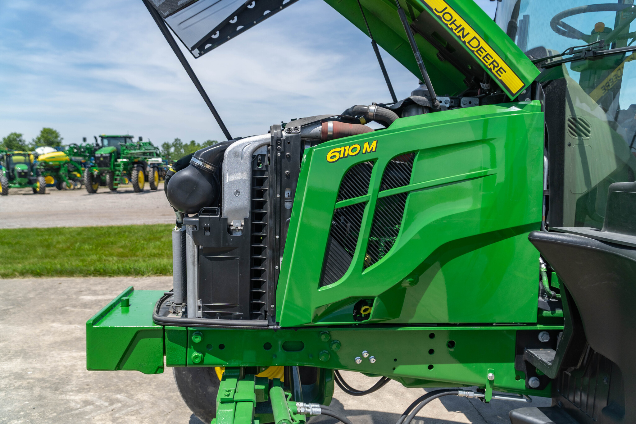 Used 2025 John Deere 6110M Utility Tractors at Koenig Equipment in Anna, OH - PhotoXL23