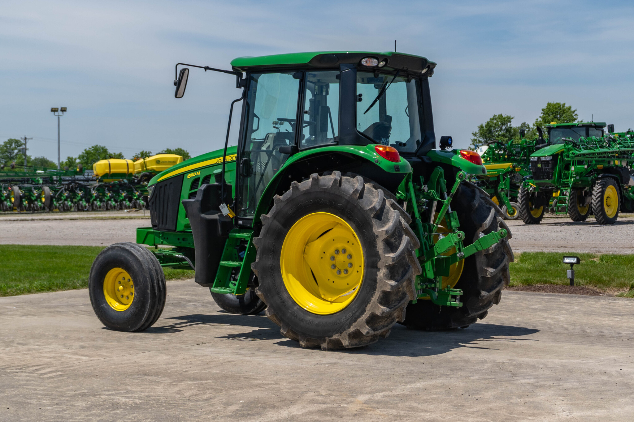 Used 2025 John Deere 6110M Utility Tractors at Koenig Equipment in Anna, OH - PhotoXL2