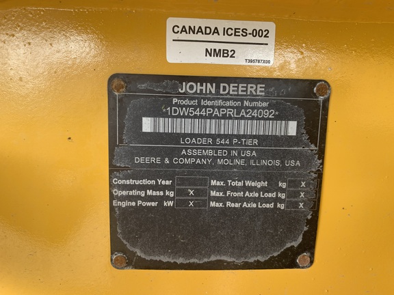 2024 John Deere 544 P
