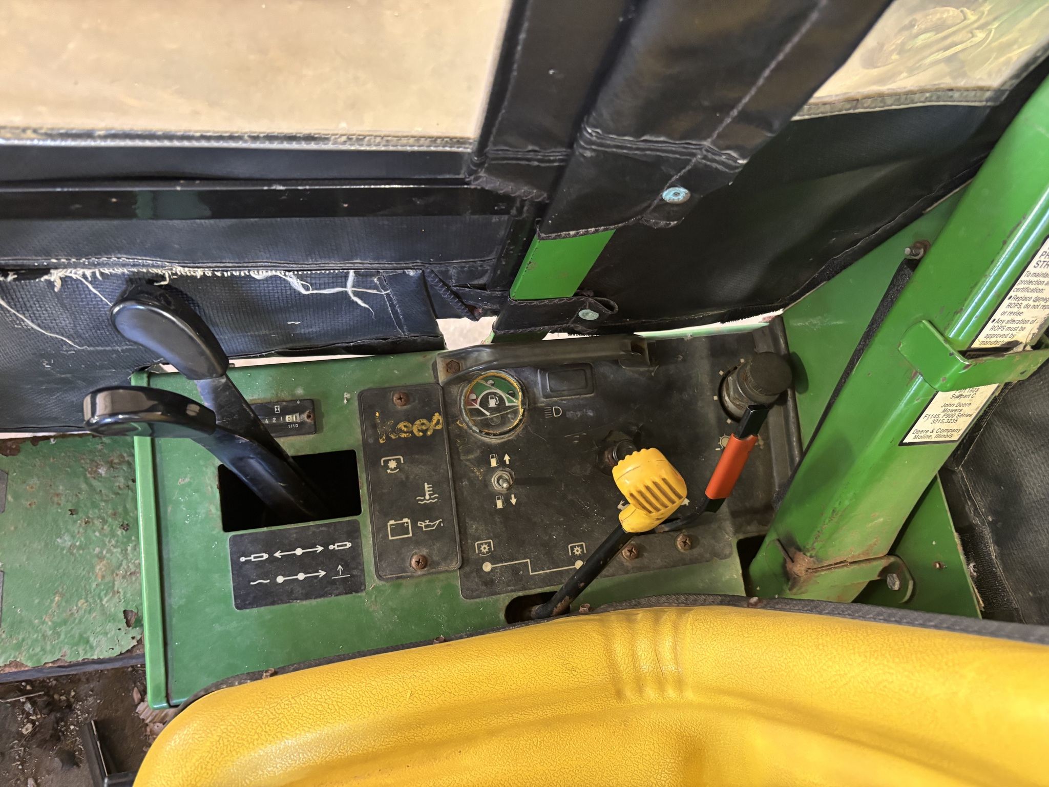 Used 1994 John Deere F932 Commercial Front Mowers at Koenig Equipment in Botkins, OH - PhotoXL6