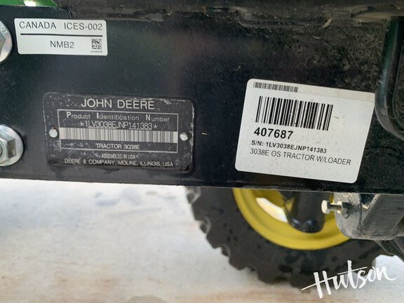 Photo of 2022 John Deere 3038E