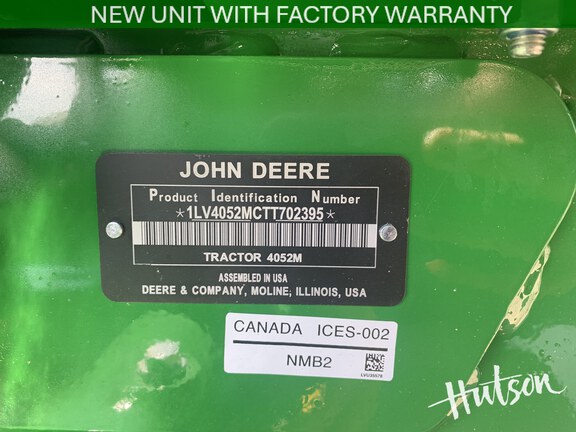 Photo of 2026 John Deere 4052M