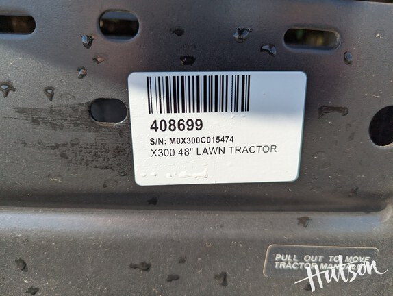 Photo of 2006 John Deere X300