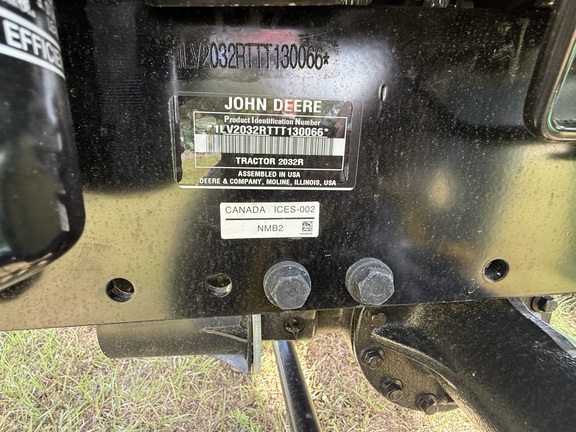 2026 John Deere 2032R