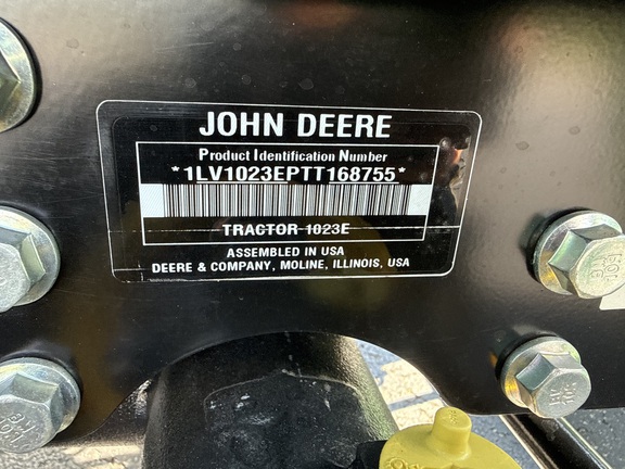 2026 John Deere 1023E