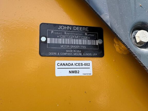 2021 John Deere 772G