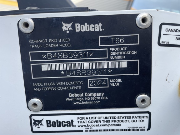 2024 Bobcat T66