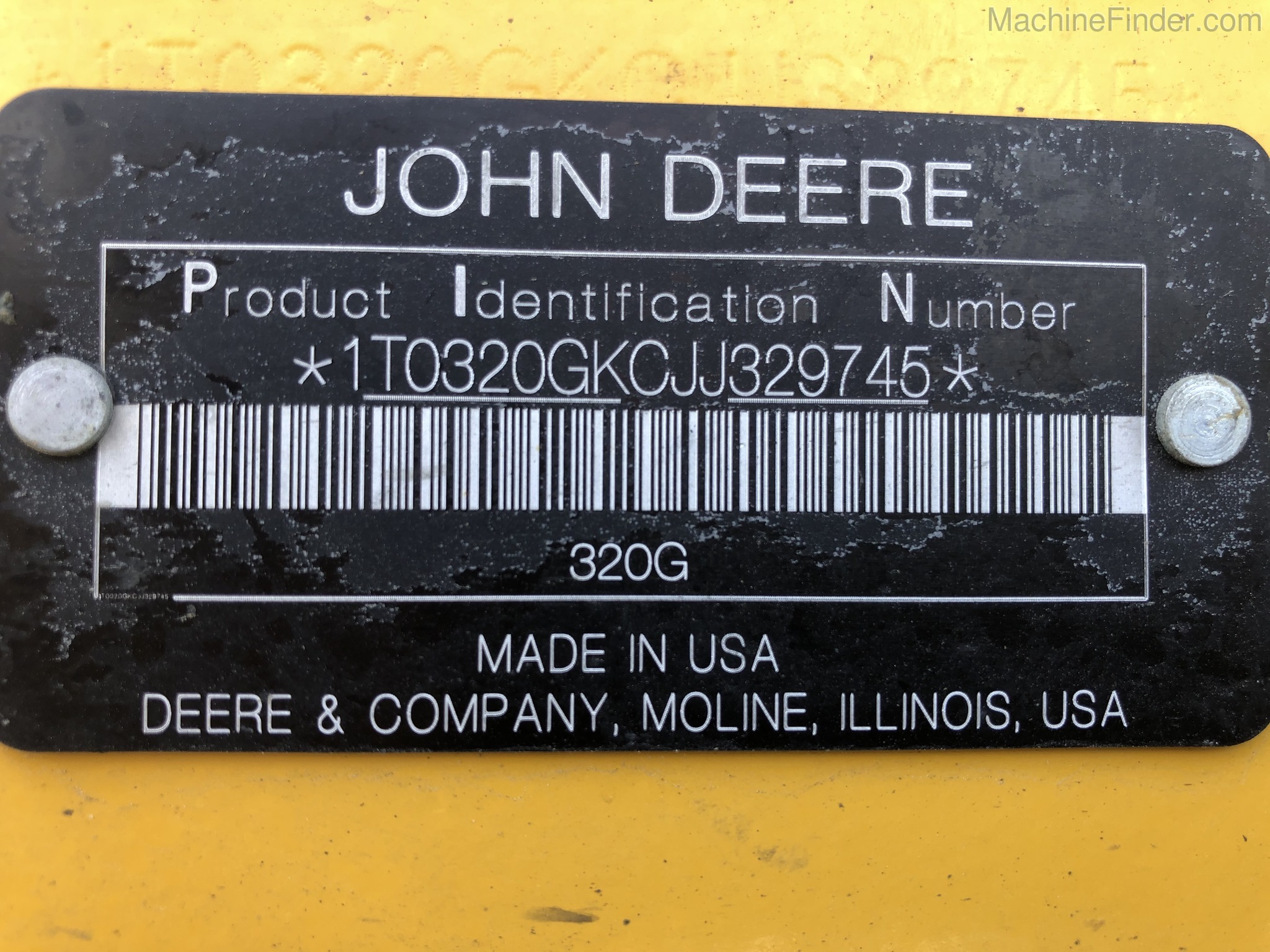 2018 John Deere 320G Image 17