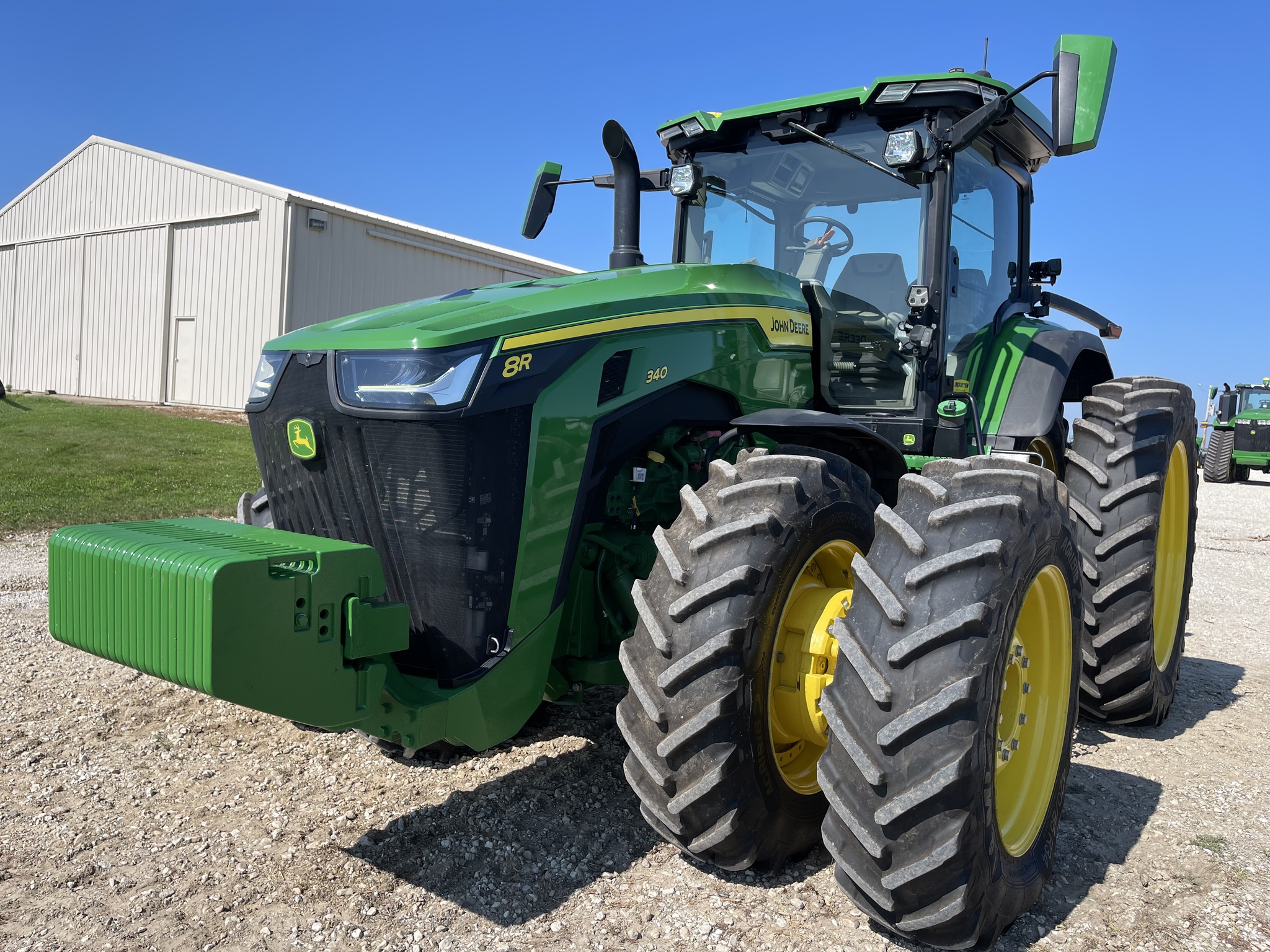  2023 John Deere 8R 340 at Heritage Tractor in Galesburg, IL