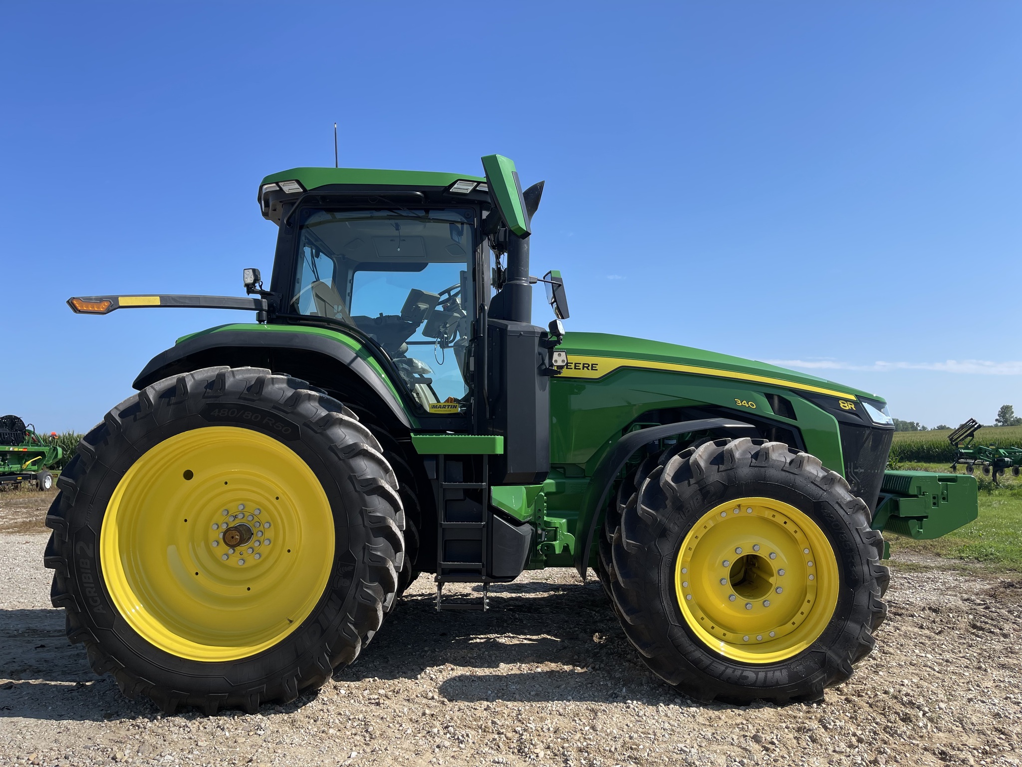  2023 John Deere 8R 340 at Heritage Tractor in Galesburg, IL