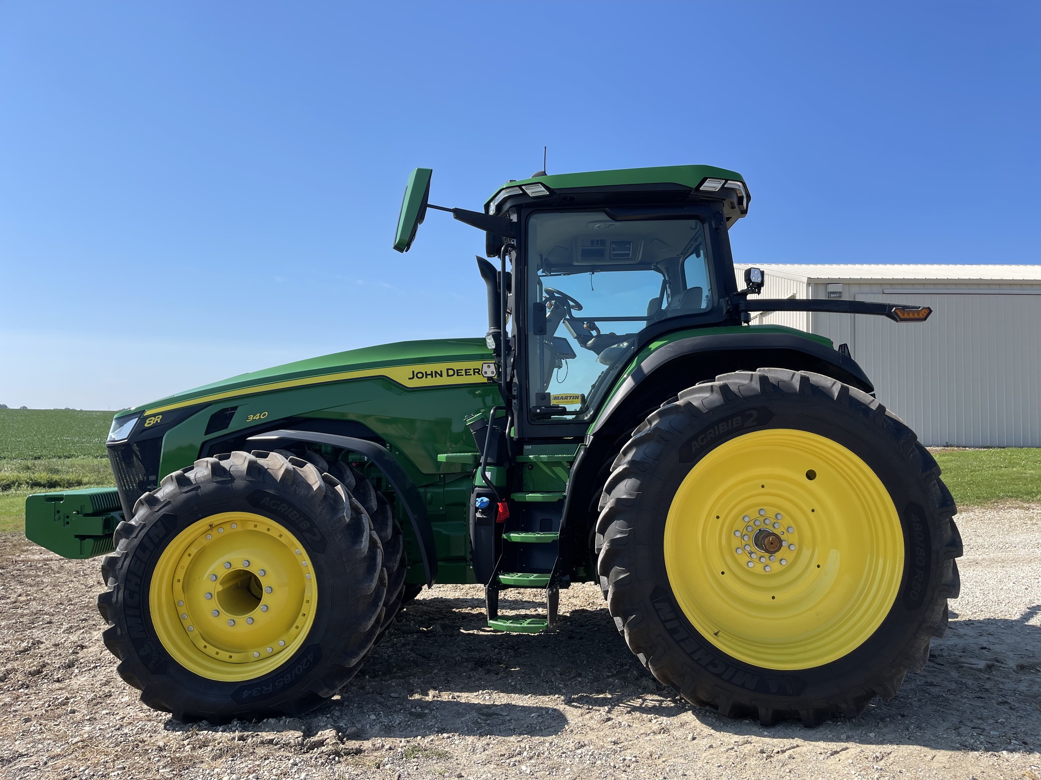  2023 John Deere 8R 340 at Heritage Tractor in Galesburg, IL