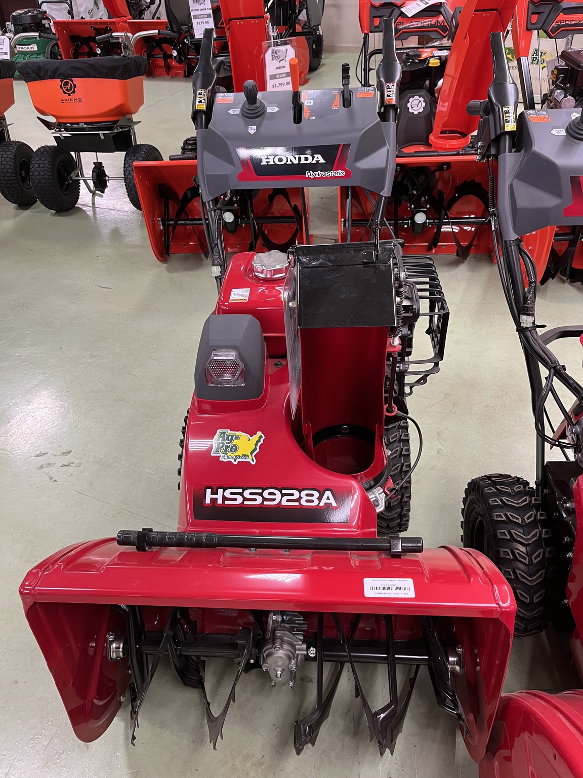 2023 Honda HSS928A Image 1