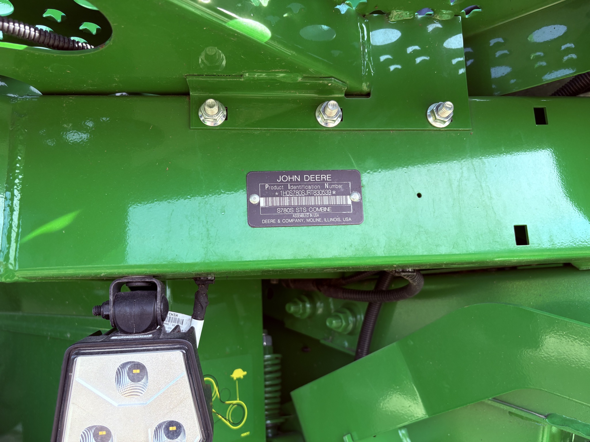  2024 John Deere S780 at Heritage Tractor in Kewanee, IL