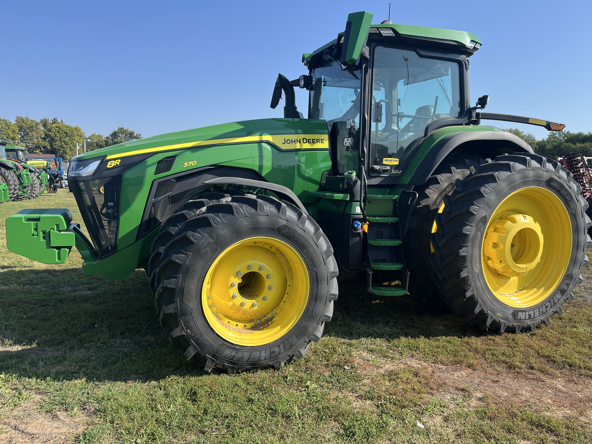  2024 John Deere 8R 370 at Heritage Tractor in Monmouth, IL